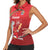 Custom Cricket Oman East Asia-Pacific Women Sleeveless Polo Shirt Oman Home Victory Spirit - Wonder Print Shop