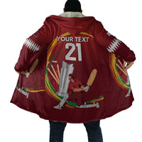 Custom Cricket Qatar East Asia-Pacific Cloak Qatar Boundary to Victory - Wonder Print Shop
