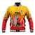 Custom Cricket PNG East Asia-Pacific Baseball Jacket Papua New Guinea Rise to Power - Wonder Print Shop