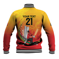 Custom Cricket PNG East Asia-Pacific Baseball Jacket Papua New Guinea Rise to Power - Wonder Print Shop