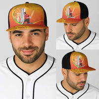 Cricket PNG East Asia-Pacific Baseball Net Cap Papua New Guinea Rise to Power - Wonder Print Shop
