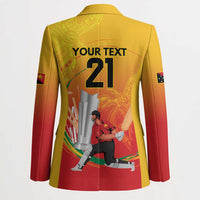 Custom Cricket PNG East Asia-Pacific Blazer Papua New Guinea Rise to Power - Wonder Print Shop