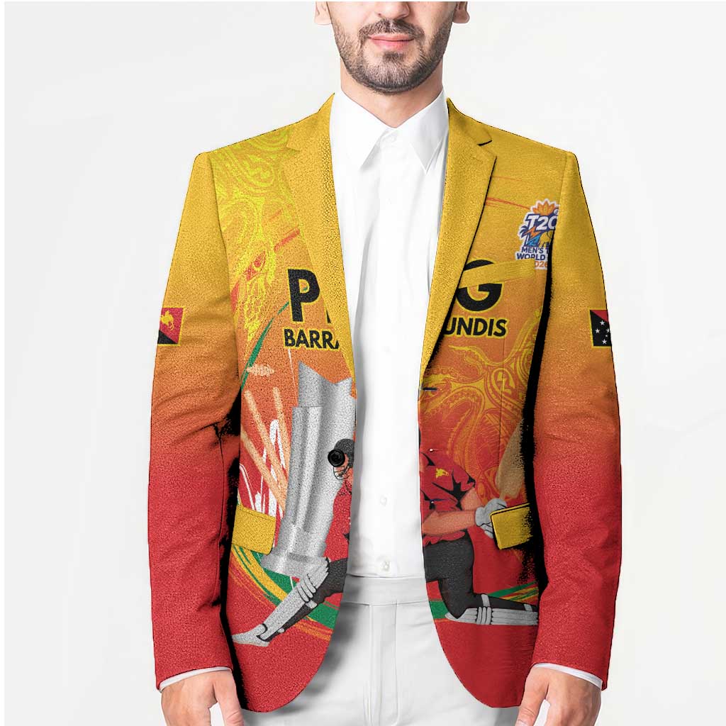 Custom Cricket PNG East Asia-Pacific Blazer Papua New Guinea Rise to Power - Wonder Print Shop
