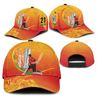 Custom Cricket PNG East Asia-Pacific Classic Cap Papua New Guinea Rise to Power - Wonder Print Shop