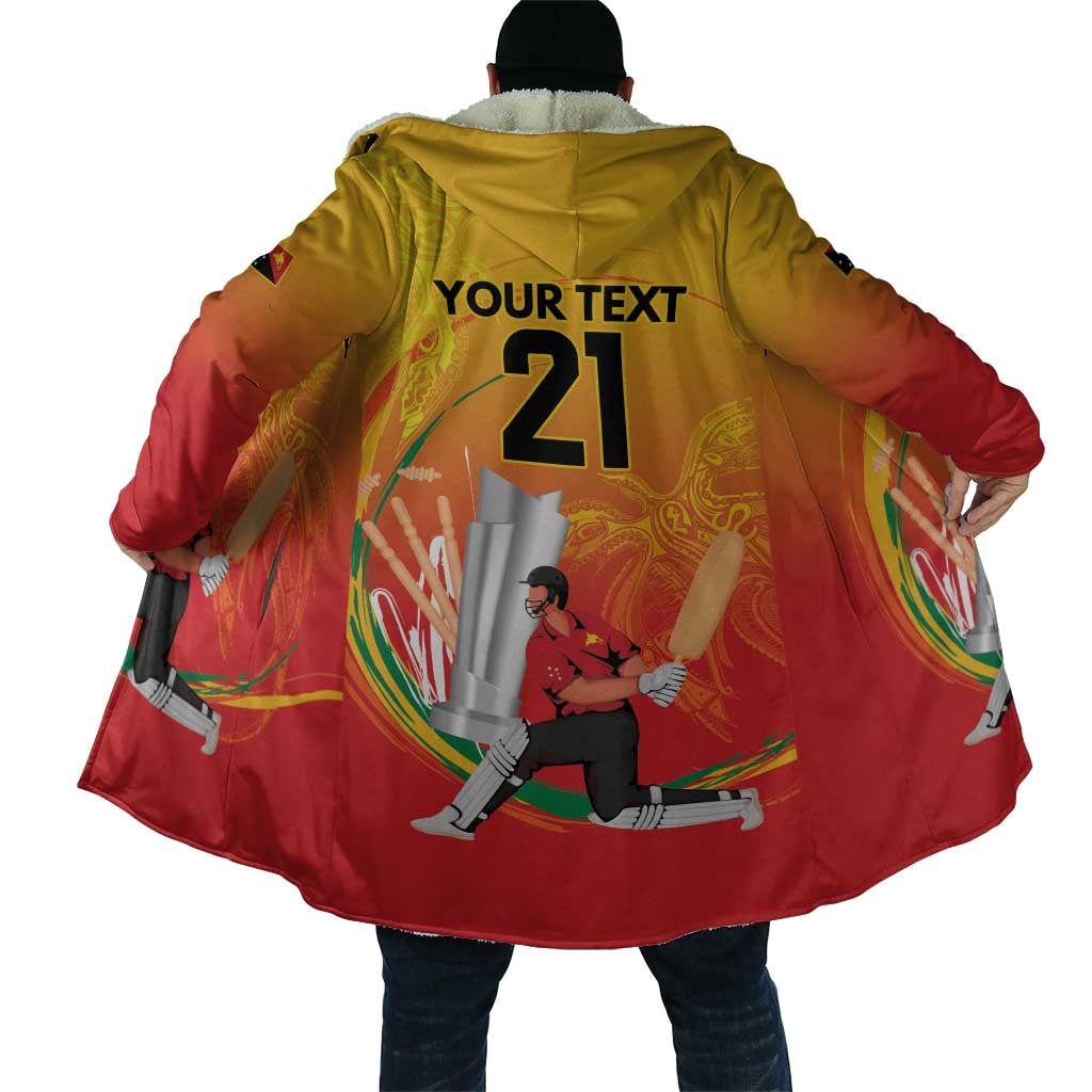 Custom Cricket PNG East Asia-Pacific Cloak Papua New Guinea Rise to Power - Wonder Print Shop