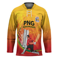 Custom Cricket PNG East Asia-Pacific Hockey Jersey Papua New Guinea Rise to Power - Wonder Print Shop