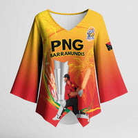 Custom Cricket PNG East Asia-Pacific Kimono Sleeve Blouse Papua New Guinea Rise to Power - Wonder Print Shop