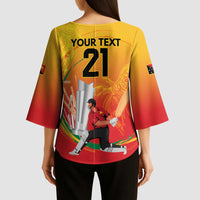 Custom Cricket PNG East Asia-Pacific Kimono Sleeve Blouse Papua New Guinea Rise to Power - Wonder Print Shop