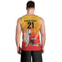 Custom Cricket PNG East Asia-Pacific Men Tank Top Papua New Guinea Rise to Power - Wonder Print Shop