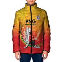 Custom Cricket PNG East Asia-Pacific Padded Jacket Papua New Guinea Rise to Power - Wonder Print Shop