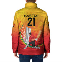 Custom Cricket PNG East Asia-Pacific Padded Jacket Papua New Guinea Rise to Power - Wonder Print Shop