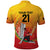 Custom Cricket PNG East Asia-Pacific Polo Shirt Papua New Guinea Rise to Power - Wonder Print Shop