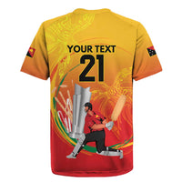 Custom Cricket PNG East Asia-Pacific Rugby Jersey Papua New Guinea Rise to Power - Wonder Print Shop