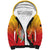 Custom Cricket PNG East Asia-Pacific Sherpa Hoodie Papua New Guinea Rise to Power - Wonder Print Shop