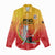 Custom Cricket PNG East Asia-Pacific Women Casual Shirt Papua New Guinea Rise to Power - Wonder Print Shop