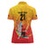 Custom Cricket PNG East Asia-Pacific Women Polo Shirt Papua New Guinea Rise to Power - Wonder Print Shop