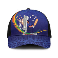 Cricket Samoa East Asia-Pacific Baseball Net Cap Samoa Storming the Limits - Wonder Print Shop
