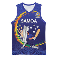 Custom Cricket Samoa East Asia-Pacific Basketball Jersey Samoa Storming the Limits - Wonder Print Shop