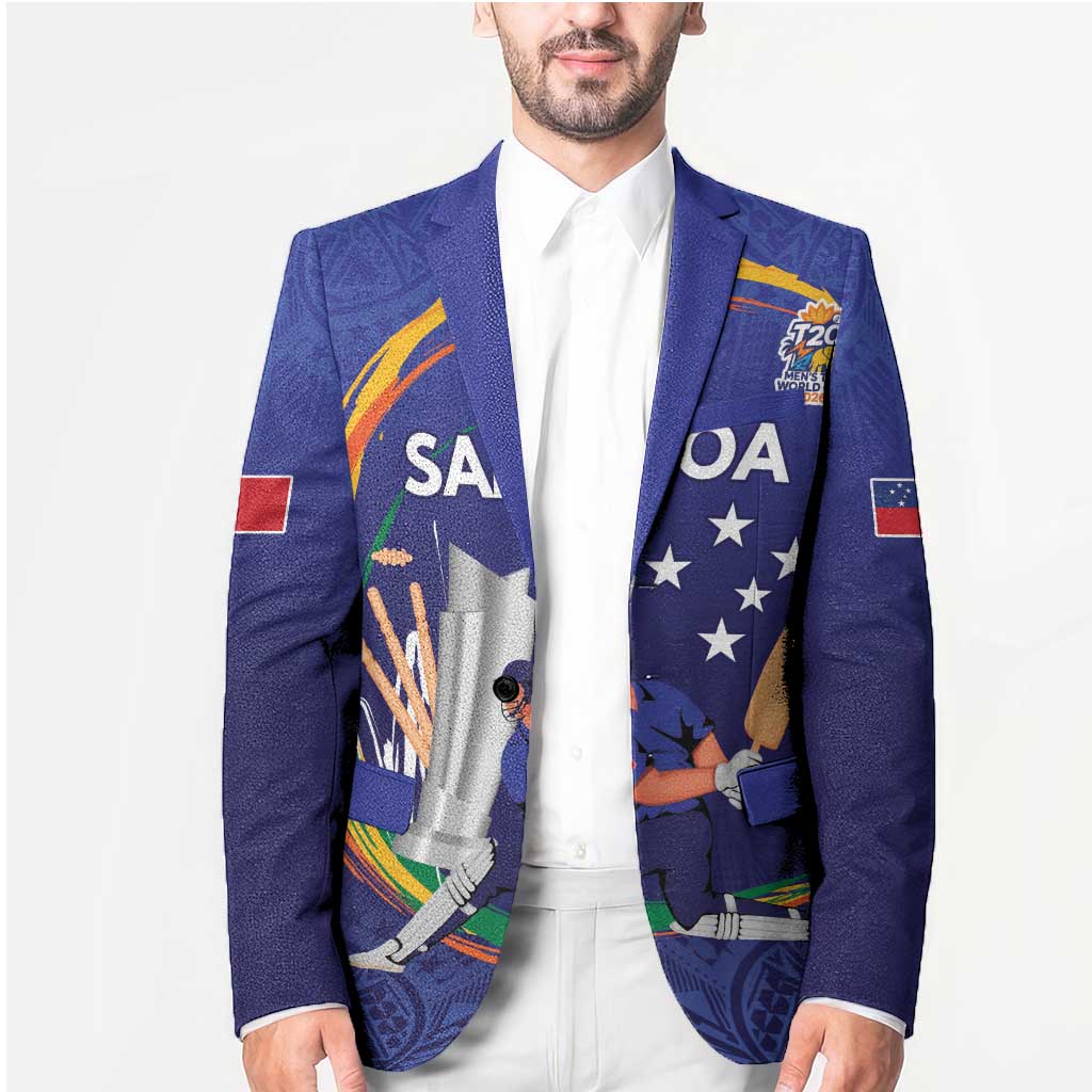 Custom Cricket Samoa East Asia-Pacific Blazer Samoa Storming the Limits - Wonder Print Shop
