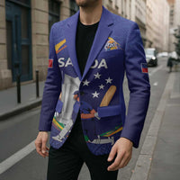 Custom Cricket Samoa East Asia-Pacific Blazer Samoa Storming the Limits - Wonder Print Shop