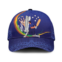 Custom Cricket Samoa East Asia-Pacific Classic Cap Samoa Storming the Limits - Wonder Print Shop