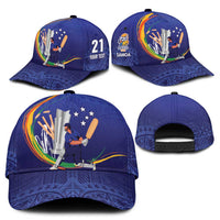 Custom Cricket Samoa East Asia-Pacific Classic Cap Samoa Storming the Limits - Wonder Print Shop