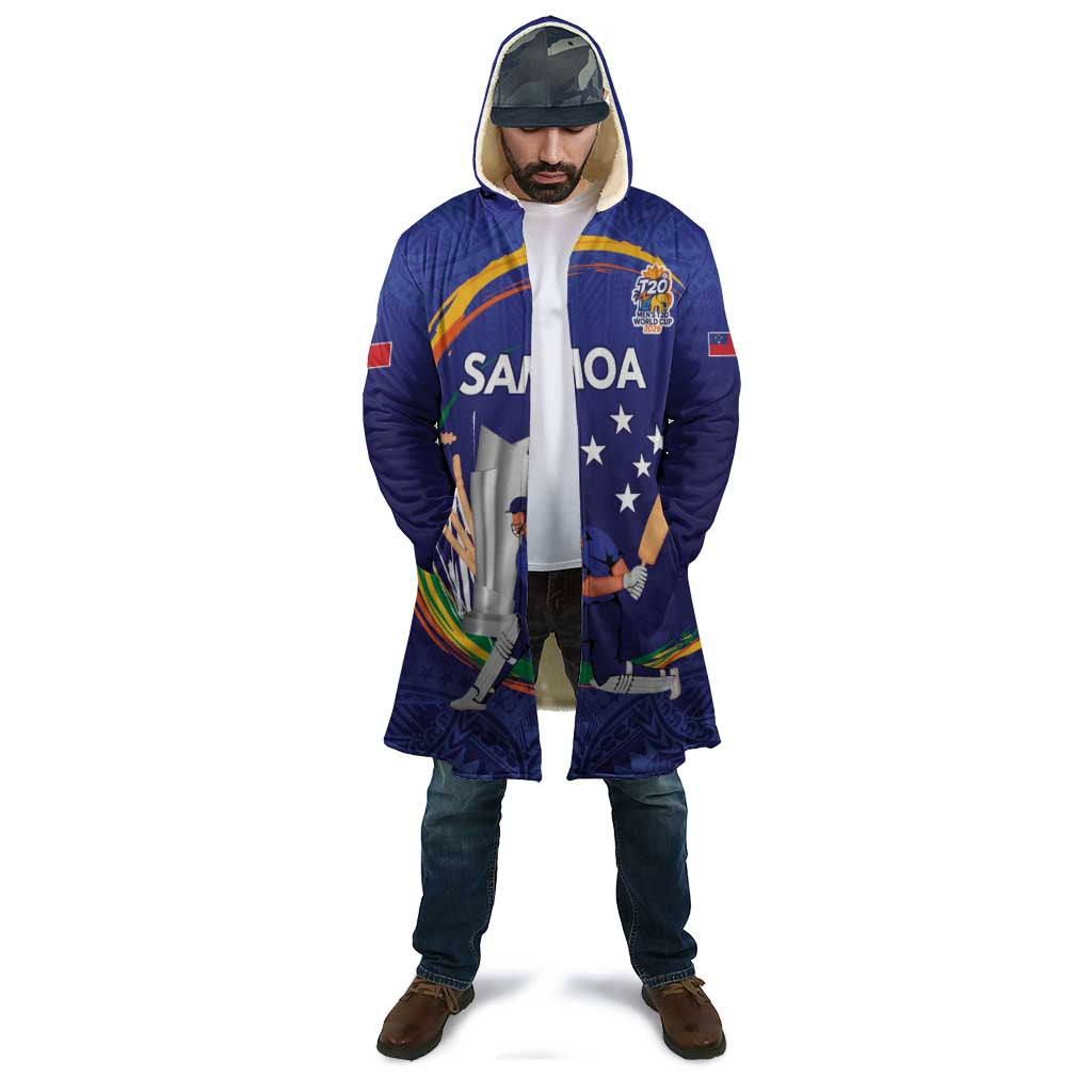 Custom Cricket Samoa East Asia-Pacific Cloak Samoa Storming the Limits - Wonder Print Shop