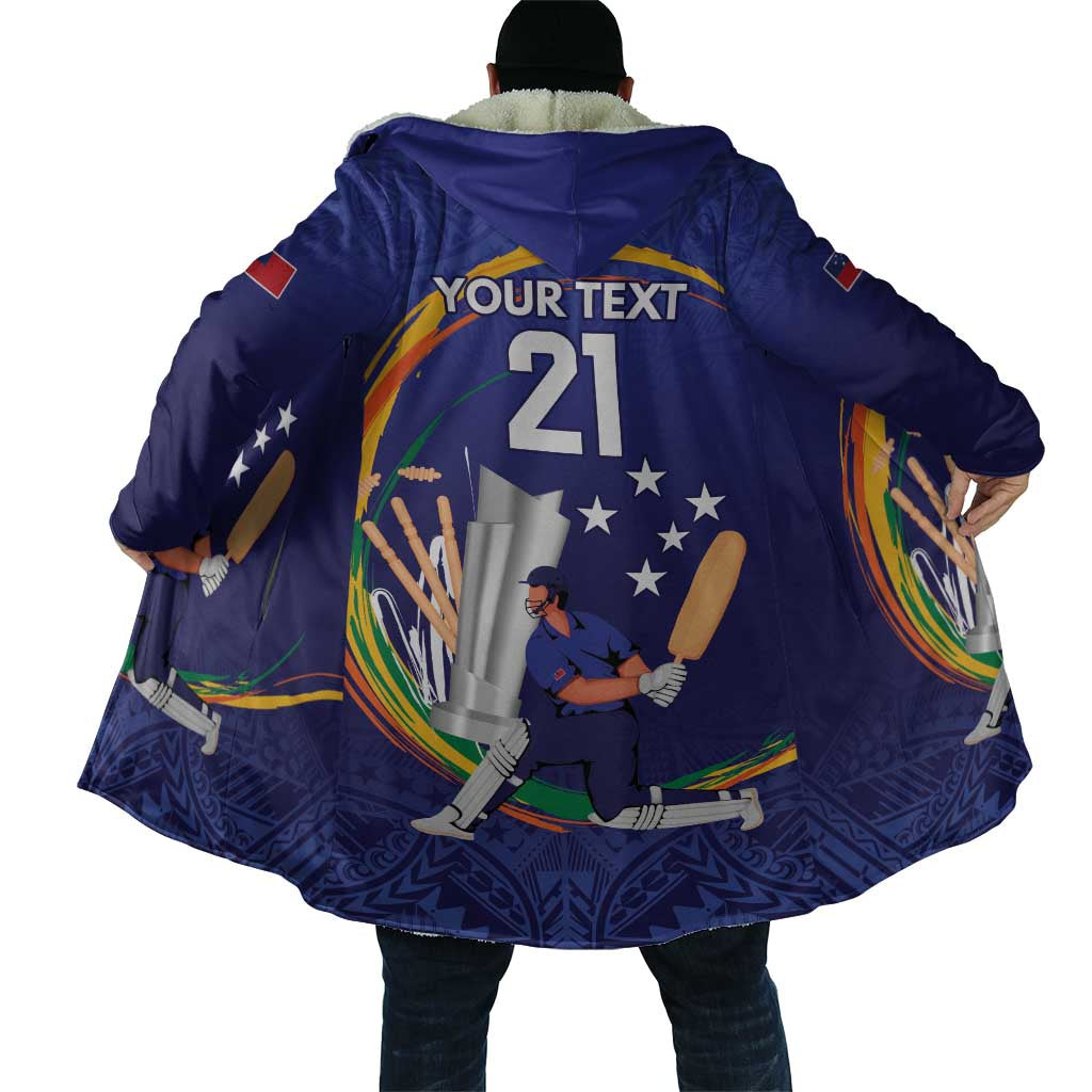 Custom Cricket Samoa East Asia-Pacific Cloak Samoa Storming the Limits - Wonder Print Shop