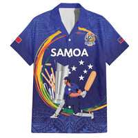 Custom Cricket Samoa East Asia-Pacific Hawaiian Shirt Samoa Storming the Limits - Wonder Print Shop