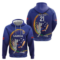 Custom Cricket Samoa East Asia-Pacific Hoodie Samoa Storming the Limits - Wonder Print Shop