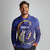 Custom Cricket Samoa East Asia-Pacific Long Sleeve Polo Shirt Samoa Storming the Limits - Wonder Print Shop