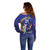 Custom Cricket Samoa East Asia-Pacific Off Shoulder Sweater Samoa Storming the Limits - Wonder Print Shop