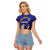 Custom Cricket Samoa East Asia-Pacific Raglan Cropped T Shirt Samoa Storming the Limits - Wonder Print Shop