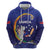 Custom Cricket Samoa East Asia-Pacific Zip Hoodie Samoa Storming the Limits - Wonder Print Shop