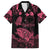 Personalised Polynesian Turtle Ribbon Kid Hawaiian Shirt Think Pink Breast Cancer With Pacific Hibiscus - Wonder Print Shop