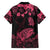 Personalised Polynesian Turtle Ribbon Kid Hawaiian Shirt Think Pink Breast Cancer With Pacific Hibiscus - Wonder Print Shop