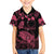 Personalised Polynesian Turtle Ribbon Kid Hawaiian Shirt Think Pink Breast Cancer With Pacific Hibiscus - Wonder Print Shop
