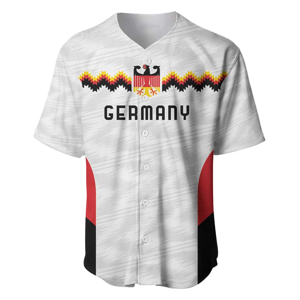Germany Basketball History Champion Baseball Jersey Deutschland Black Red Gold Victory - Wonder Print Shop