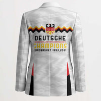 Germany Basketball History Champion Blazer Deutschland Black Red Gold Victory - Wonder Print Shop