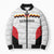 Germany Basketball History Champion Bomber Puffer Jacket Deutschland Black Red Gold Victory - Wonder Print Shop