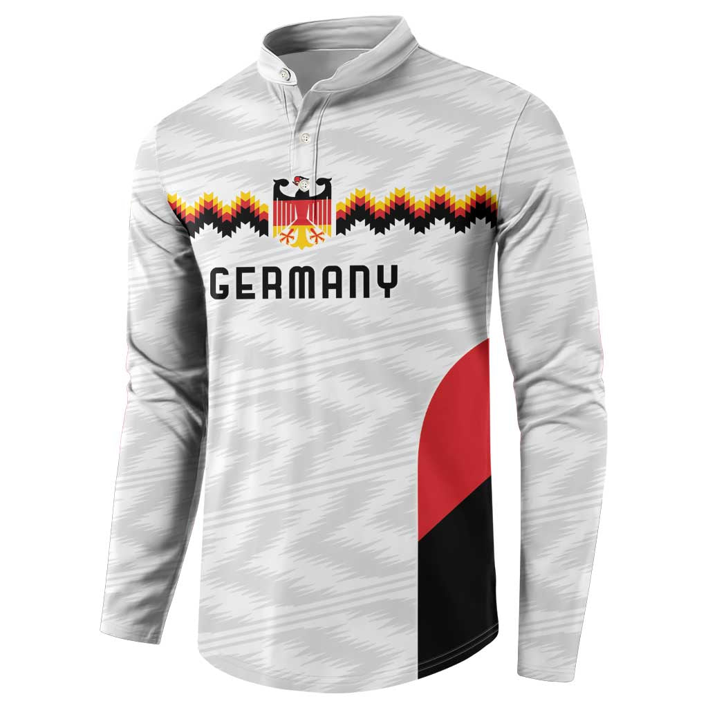 Germany Basketball History Champion Button Sweatshirt Deutschland Black Red Gold Victory - Wonder Print Shop