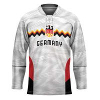 Germany Basketball History Champion Hockey Jersey Deutschland Black Red Gold Victory - Wonder Print Shop