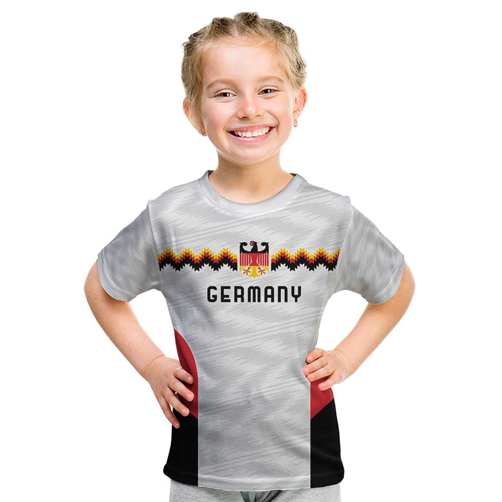 Germany Basketball History Champion Kid T Shirt Deutschland Black Red Gold Victory - Wonder Print Shop