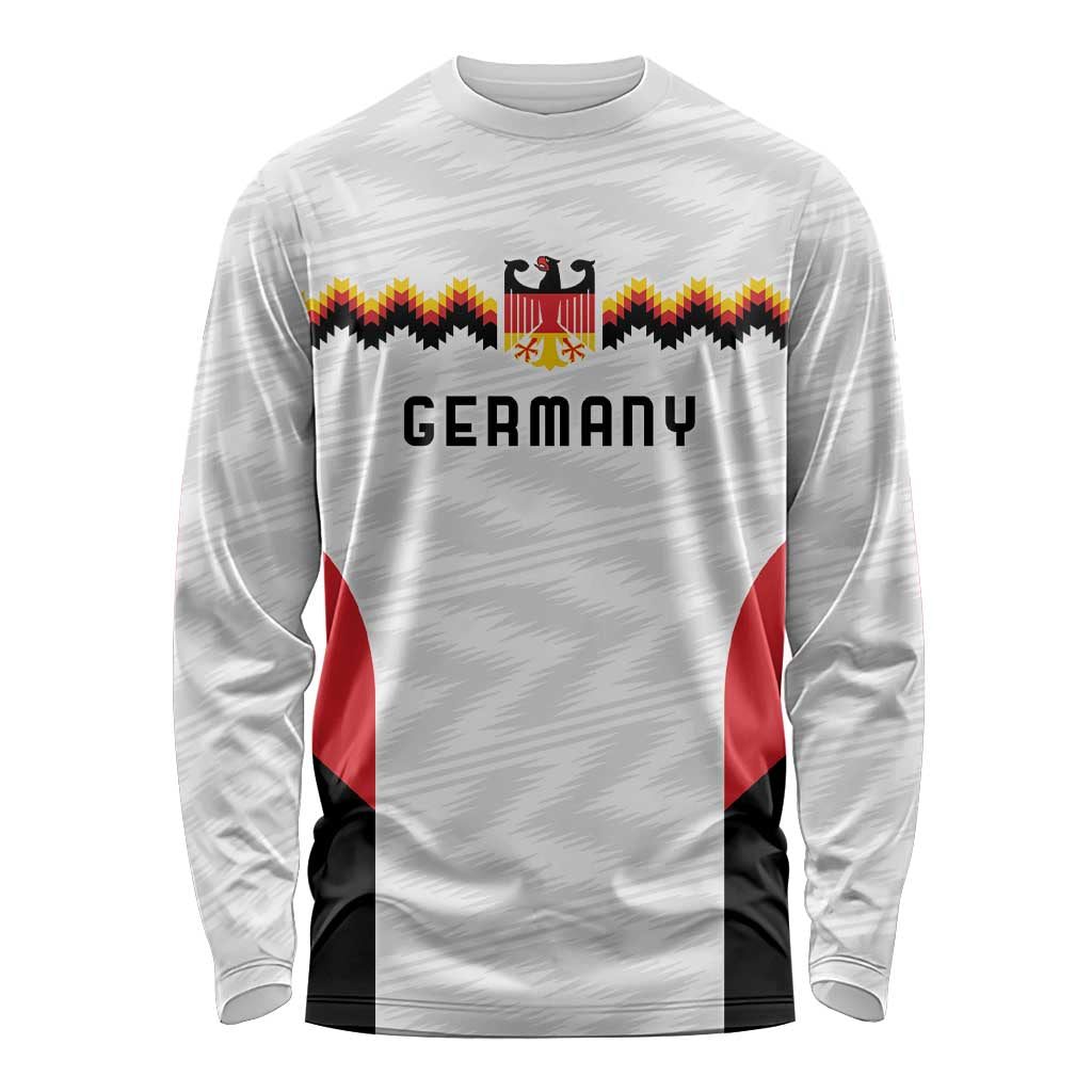 Germany Basketball History Champion Long Sleeve Shirt Deutschland Black Red Gold Victory - Wonder Print Shop