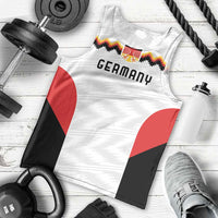 Germany Basketball History Champion Men Tank Top Deutschland Black Red Gold Victory - Wonder Print Shop
