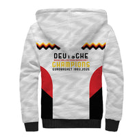 Germany Basketball History Champion Sherpa Hoodie Deutschland Black Red Gold Victory - Wonder Print Shop