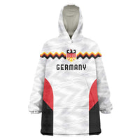 Germany Basketball History Champion Wearable Blanket Hoodie Deutschland Black Red Gold Victory - Wonder Print Shop