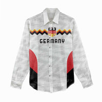 Germany Basketball History Champion Women Casual Shirt Deutschland Black Red Gold Victory - Wonder Print Shop
