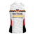 Germany Basketball History Champion Women Sleeveless Polo Shirt Deutschland Black Red Gold Victory - Wonder Print Shop