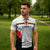 Germany Basketball History Champion Zipper Polo Shirt Deutschland Black Red Gold Victory - Wonder Print Shop